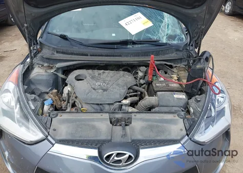 2016 Hyundai Veloster z USA, uszkodzony, nr VIN KMHTC6AD5GU302830